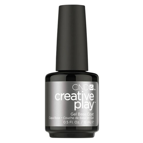 CND Базовое покрытие Creative Play Base Coat, прозрачный, 15 мл