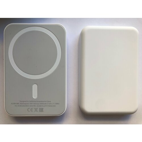 Магнитный аккумулятор MagSafe Battery Pack Внешняя зарядка Беспроводная зарядка 5000 mAh 796₽