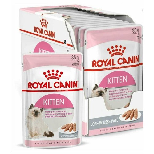 Royal Canin Kitten Паштет 12шт.×85гр. (паштет)