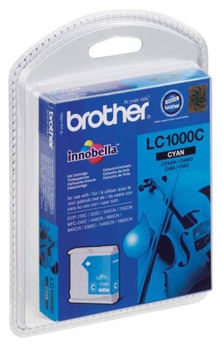 Картридж BROTHER LC1000C синий