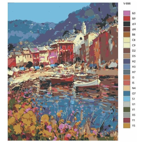 Картина по номерам V-896 Италия. Венеция - необычное в привычном, 40x50 см картина по номерам венеция 40x50 см