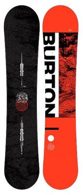 Сноуборд BURTON Ripcord, 150 см, 2020-2021, черный/красный