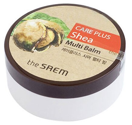 Крем-бальзам универсальный с маслом Ши The Saem Care Plus Shea Multi Balm 17гр - фото №1