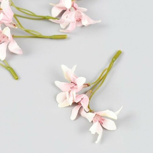 Цветы для декорирования Лилейник розовый 8,5 см, 5 шт. лилейник микс 5 шт