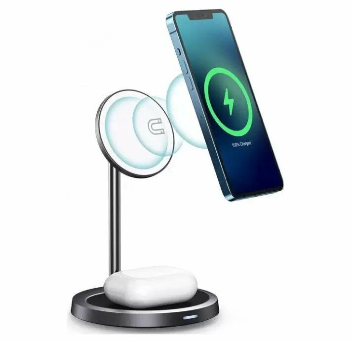 Док-станция Choetech 2-in-1 Magsafe Wireless Charger