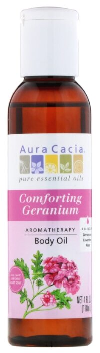 Масло для тела Aura Cacia Comforting Geranium
