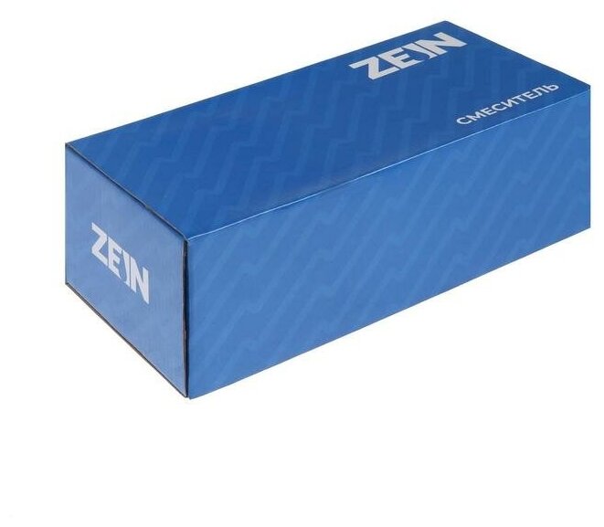 Смеситель для кухни ZEIN Z60350152, картридж керамика 35 мм, излив 15 см, без подводки, хром - фотография № 5