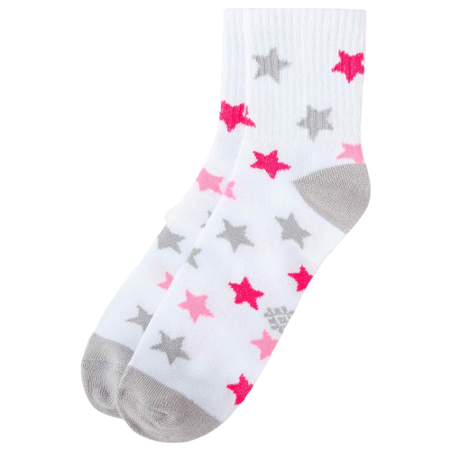 Носки Kaftan размер 16-18, белый, розовый носки kaftan размер 16 18 фиолетовый черный