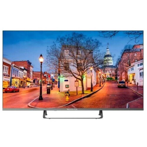 Телевизор Topdevice TDTV40BS04F, 40",1920x1080, DV3-Т/T2/C/S/S2, HDMI 3, USB2, SmartTV, черный