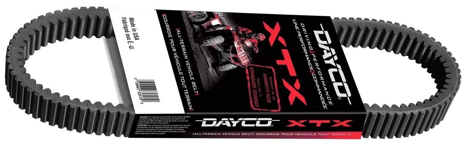 Ремень вариатора для квадроцикла, Dayco XTX2252