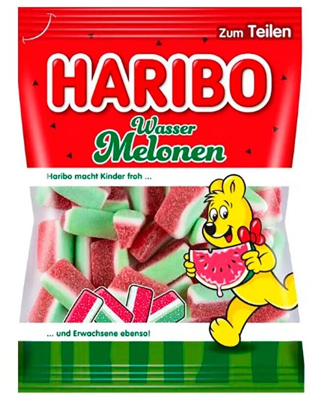 Мармелад Haribo Watermelon / Харибо Арбуз 160г. (Германия)