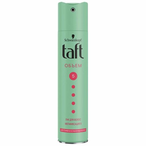 Лак для волос TAFT Объем, мегафиксация taft лак для волос ultra pure экстрасильная фиксация 250 г 250 мл