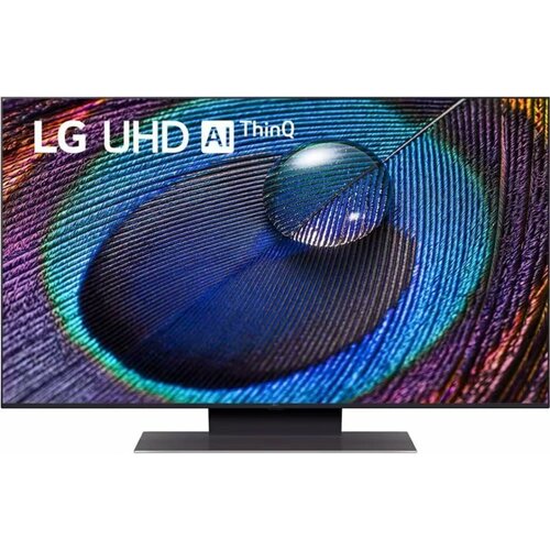 Телевизор ЖК 43 LG 43 Ultra HD Smart TV Wi-Fi DVB-T2CS2 20ch 20W 3 HDMI 2 USB Gray 43UR91006LA 8436400₽