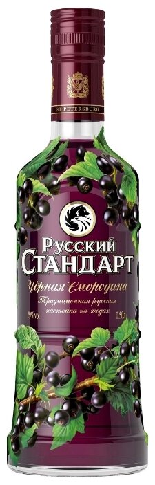 Настойка Русский Стандарт Черная Смородина, 0.5 л