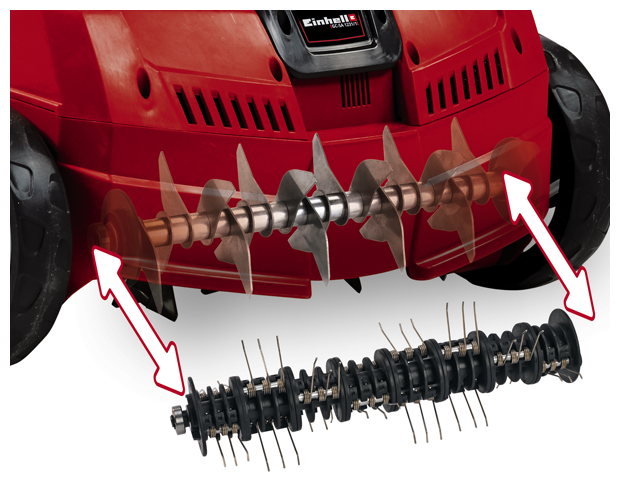 Скарификатор-аэратор электрический Einhell GC-SA 1231/1,1200Вт - фотография № 4