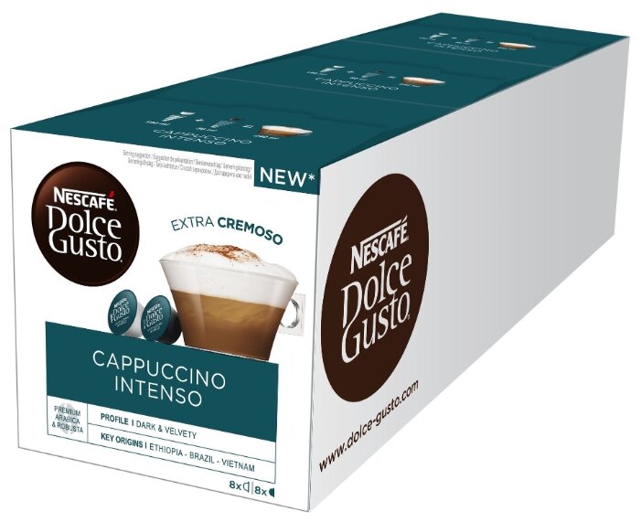 Кофе в капсулах Nescafe Dolce Gusto Cappucchino Intenso (48 капс.)