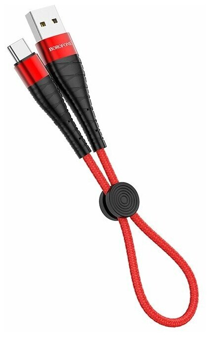 Кабель Borofone BX32 Munificent charging data cable for Type-C 025м красный