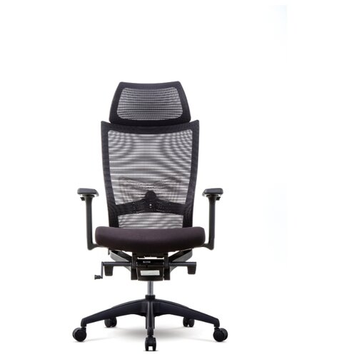 фото Эргономичное компьютерное кресло schairs zen2-m01b black
