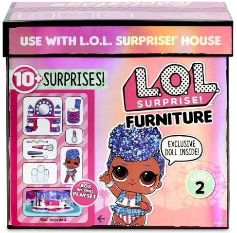 (гримерка) Игровой набор L.O.L. Surprise Furniture Backstage with Independent Queen, Серия 2, 564942