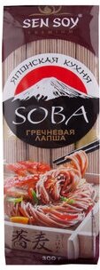 Лапша Sen Soy Японская кухня Soba гречневая, 300 г - фотография № 12