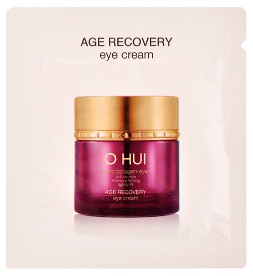 O HUI Крем для век восстанавливающий антивозрастной Age Recovery Eye Cream, 10 шт., 1 мл