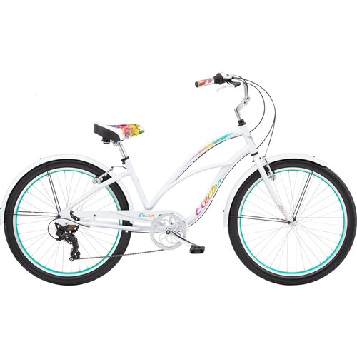 Женский велосипед Electra Cruiser Lux 7D Ladies 24 (2022) 24 Белый (130-150 см)