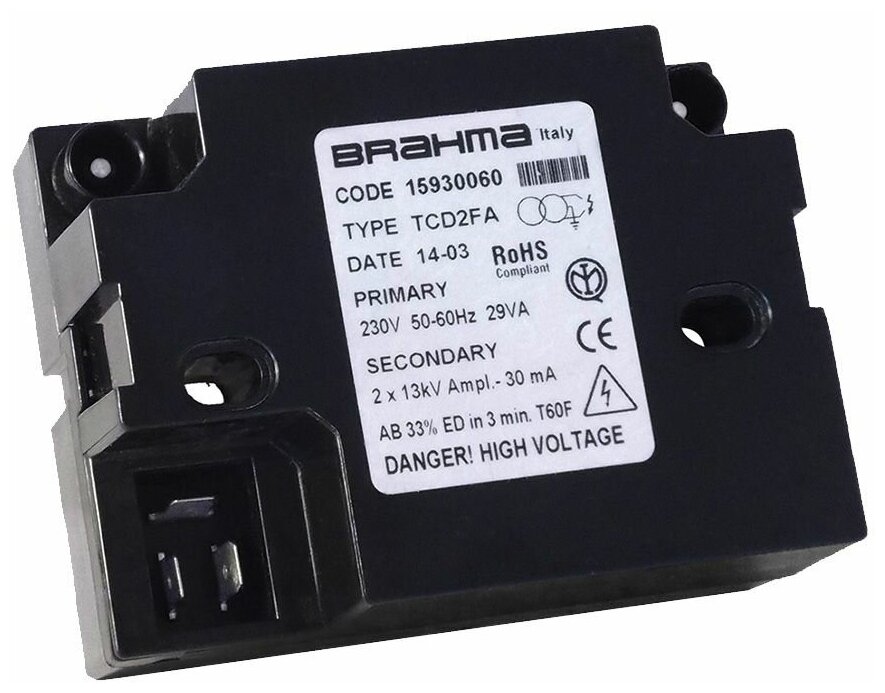 Электронный трансформатор розжига Brahma TCD2FA 15930060