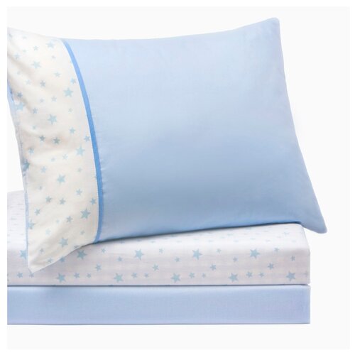 фото Arya комплект в кроватку Little Star (4 предмета) голубой