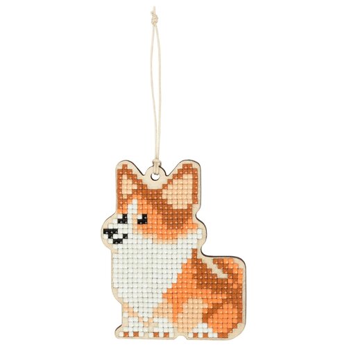 фото "фрея" набор кристальная (алмазная) мозаика alvp-014 "корги" 8 х 6,5 см