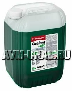 TOTACHI 43210 Охлаждающая жидкость TOTACHI NIRO COOLANT Green -40C G11 10кг