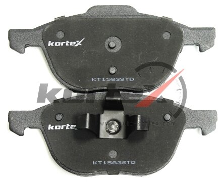 Дисковые тормозные колодки передние KORTEX KT1583STD (4 шт.)