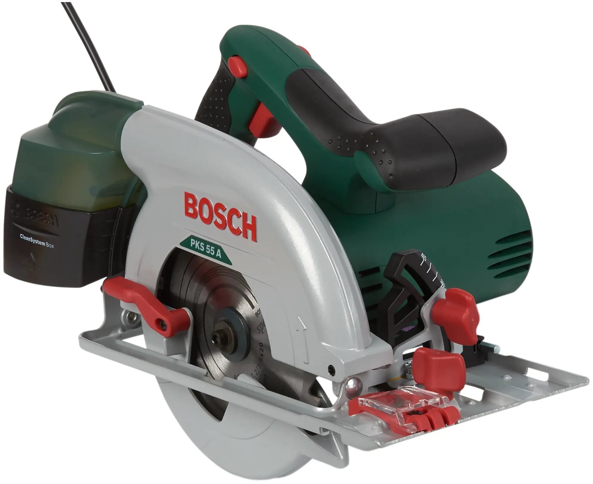 Циркулярная пила Bosch PKS 55 A, 0603501000, 1200 Вт, 160 мм - фотография № 1