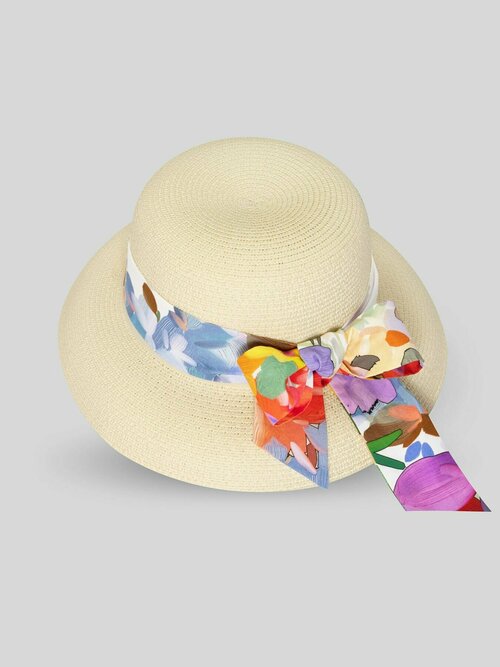 Шляпа Danilova Design, размер 7, белый