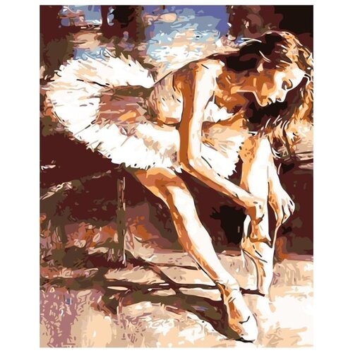 Картина по номерам Балерина, 40x50 см