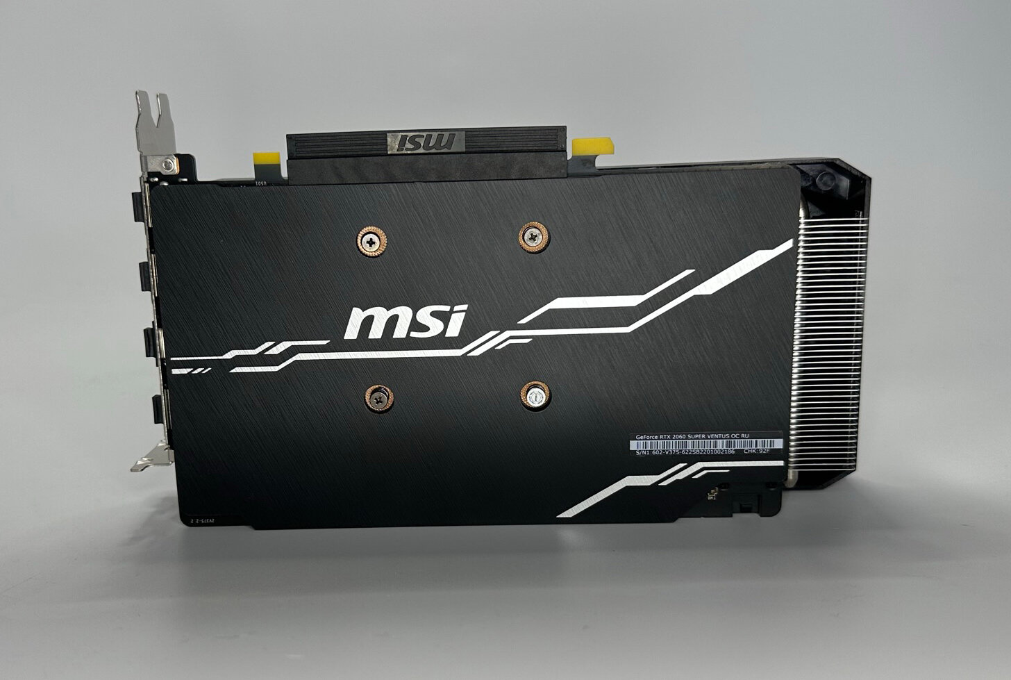 Видеокарта MSI GeForce RTX 2060 SUPER VENTUS OC 8GB