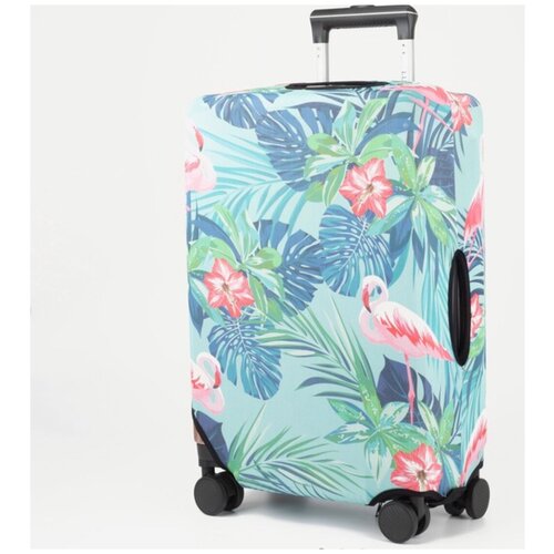 фото Чехол для чемодана тропики 28" размер 45х30х70 подходит для чемодана размера l
