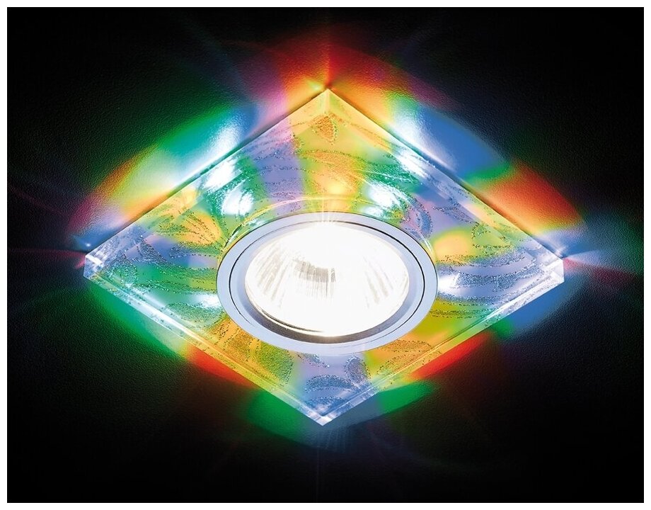 Встраиваемый светильник Ambrella Led S234 W/CH/M, Разноцветные, G5.3 - фотография № 3