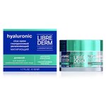 Librederm Hyaluronic Moisturizing Mattifying Day Cica-Cream for Oily Skin Гиалуроновый дневной cica-крем для лица увлажняющий матирующий для жирной кожи - изображение