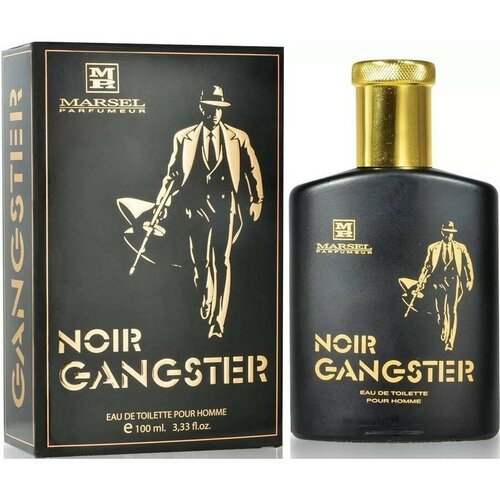 Туалетная вода мужская Marsel Gangster Noir, 100мл marsel parfumeur gangster noir туалетная вода 100мл