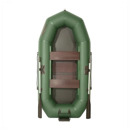 фото Надувная лодка лоцман с 280 м п рс зеленый