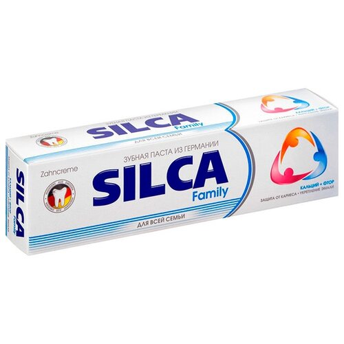 Купить Набор дорожный: зубная паста Silcamed family, 30 г + зубная щётка Silcamed Silca 5066286 .