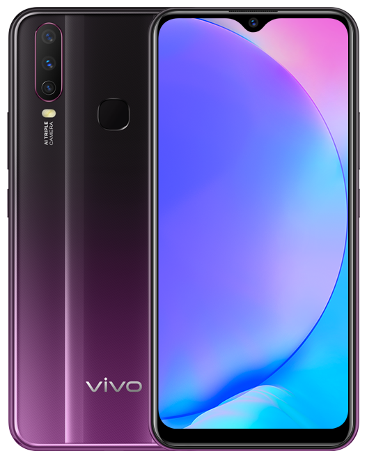 Смартфон vivo Y17 4/64 ГБ, Dual nano SIM, фиолетовый аметист