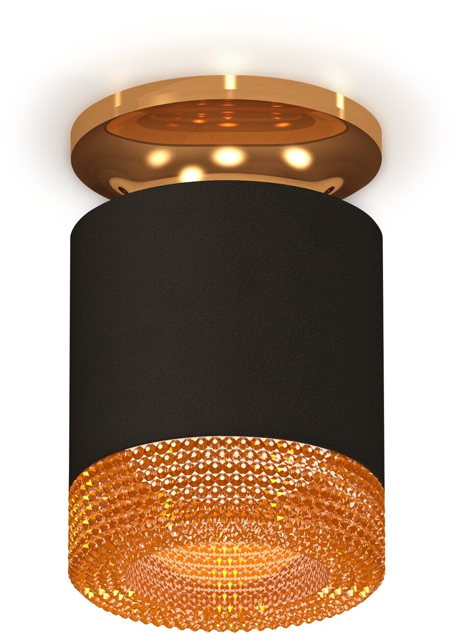 Накладной светильник Ambrella Techno XS7402103, GU5.3, кол-во ламп:1шт, Кофейный