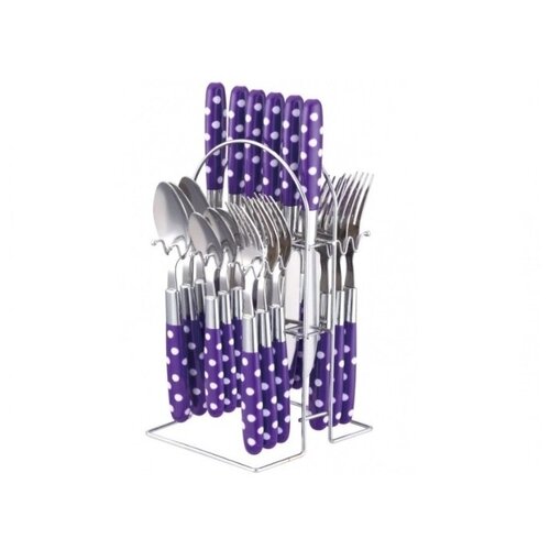 фото Столовый набор из 25 предметов peterhof ph-22107b фиолетовый