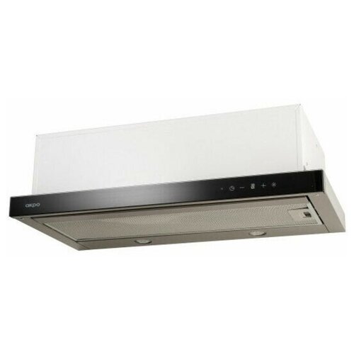 Встраиваемая вытяжка AKPO WK-7 Light touch glass twin II 60 см чёр стеклонерж 2750300₽