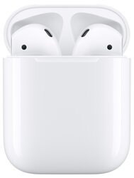 Беспроводные наушники Apple AirPods 2 с зарядным футляром MV7N2