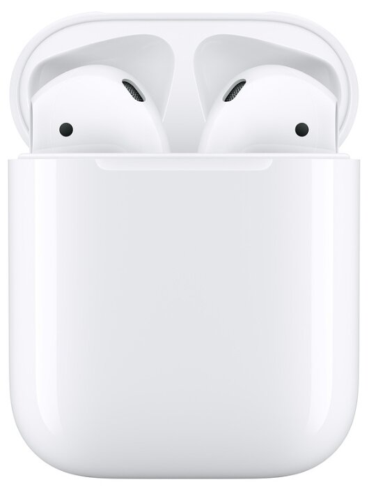 Беспроводные наушники Apple AirPods 2 (с зарядным футляром) MV7N2