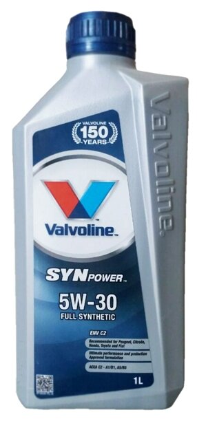 Синтетическое моторное масло VALVOLINE SynPower ENV C2 5W-30