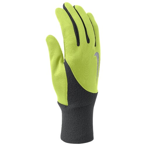 фото Мужские перчатки для бега nike men's element thermal run gloves s volt/anthracite n.rg.97.707.sl-707-s