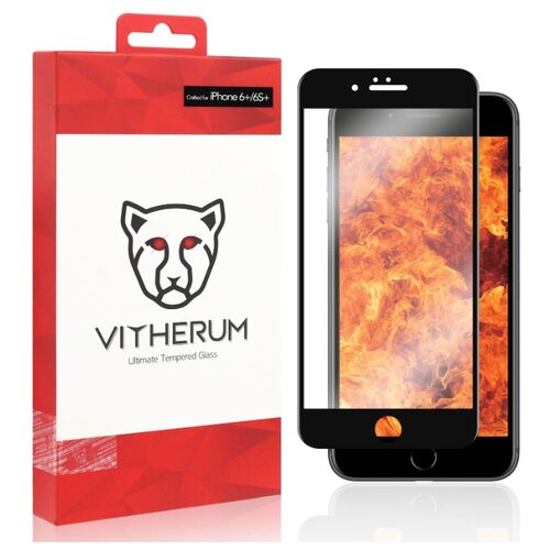 фото Защитное стекло Vitherum RUBY Ultimate Resistance Tempered Glass для 6 Plus/6S Plus черный